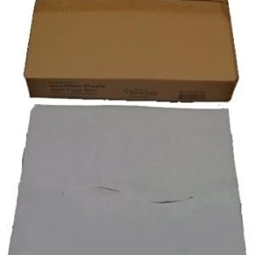Chiropractic Headrest Papers with Face Slot in White Size: 12" x 12"